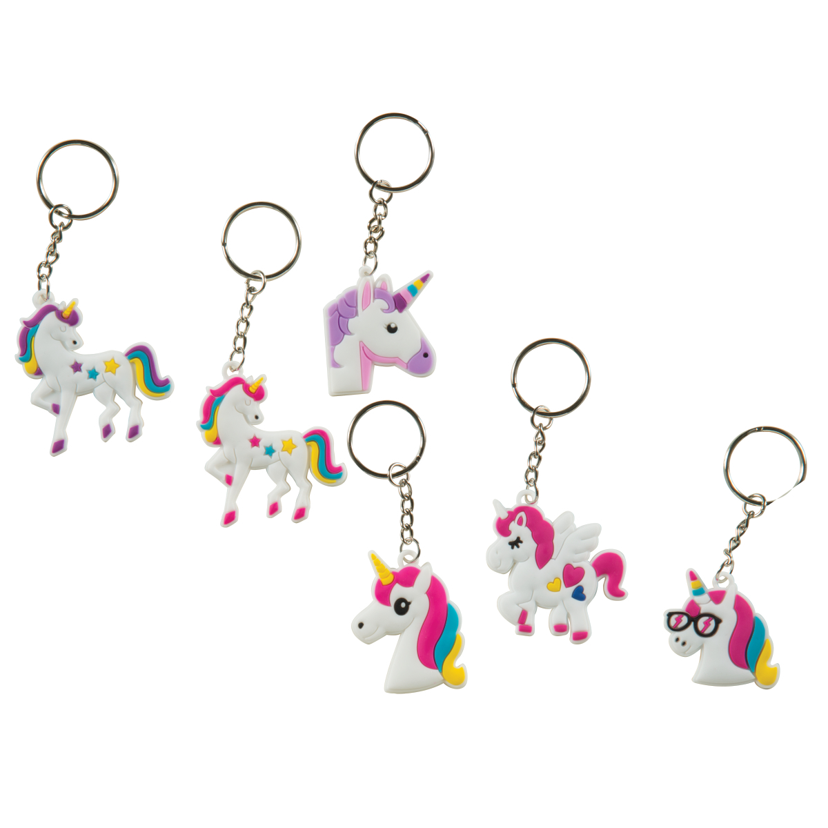 despicable me unicorn keychain