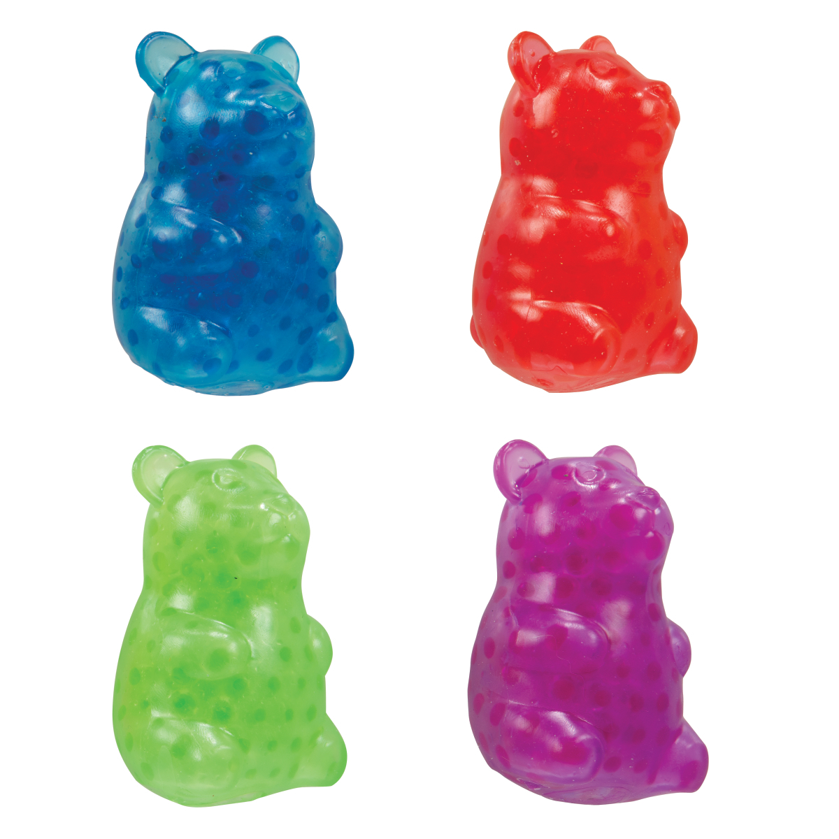 Wholesale Stress Ball Gummy Bears - Beads, 3.5