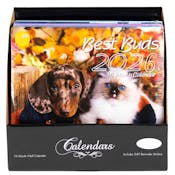 2026 Wall Calendar - 11 x 12 Inches, 6 Assorted Designs