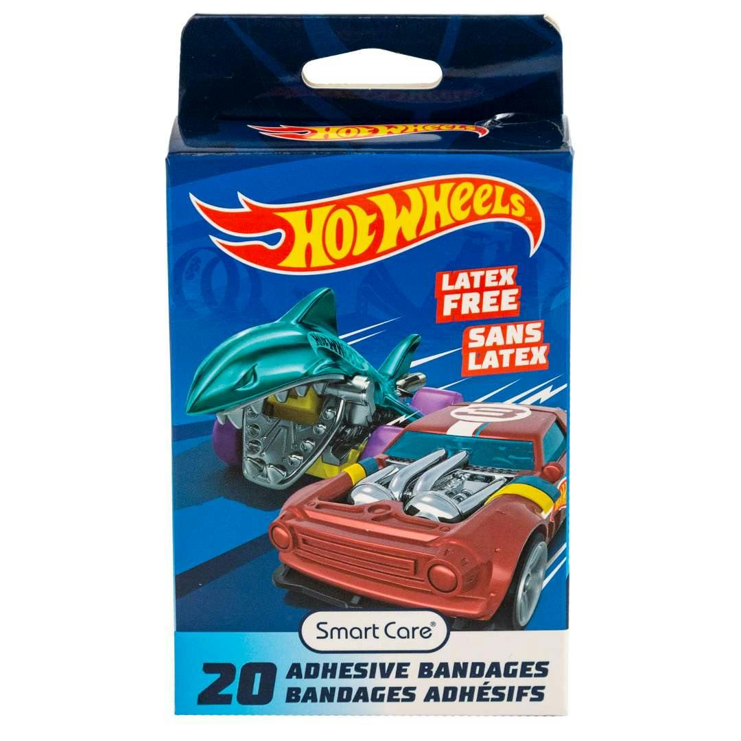 Kids' Bandages - Hot Wheels, 20 Pack