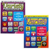 Variety Puzzle Books - Assorted Games, Two Titles