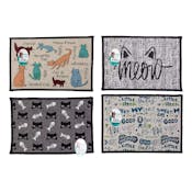 Pet Mats - Assorted Cat Designs, Non-Slip