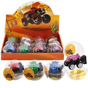 Mini Monster Truck in Jewel Case with Propulsion Key - Assorted