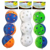 Plastic Practice Balls - 3 Pack