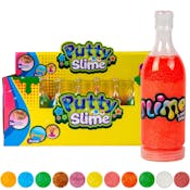 Putty Slime in Soda Bottles - 12 Assorted Colors