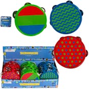 Toy Tambourine, 4.5" - Assorted Patterns