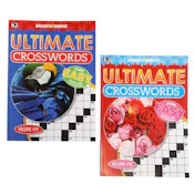 Ultimate Crossword Puzzle Books - Two Titles