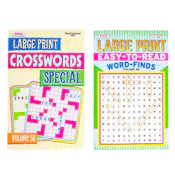 Large Print Puzzle Books - Two Titles