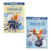 Marvel The Fantastic 4 Variety Puzzles and Activites Books- Two Titles