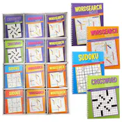 Puzzle Books, Spiral - Four Titles