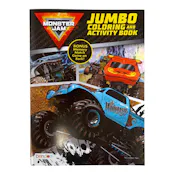 Monster Jam Jumbo Coloring and Activity Books - One Title