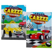 Crazy Carzzz Coloring and Activity Books - 2 Assorted