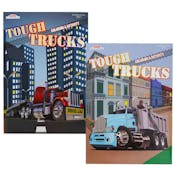 Tough Trucks Coloring Books, Assorted - 80 Pages