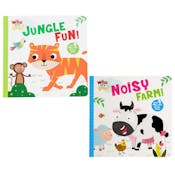 Jungle Fun & Noisy Farm Puzzle Board Books
