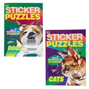 Sticker Puzzle Books - Assorted