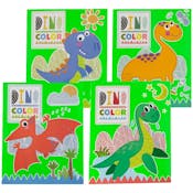 Dinos in Color Coloring Books, Assorted - 24 Pages