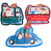 Christmas Plush Dog Toys - Assorted