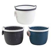 Round Storage Baskets - Assorted Colors