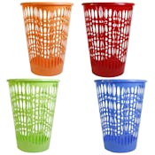 Round Laundry Baskets, Assorted Colors