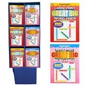 Great Big Word Find Books - Large Print, 2 Volumes