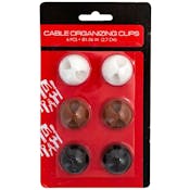 Cable Organizing Clips - 6 Piece