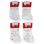 Color Your Own Stocking - Assorted