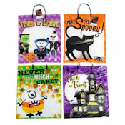 Halloween Trick-or-Treat Bags, Plastic - Assorted