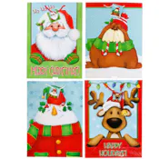 Christmas Gift Bags, Assorted - X Large
