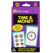 Time and Money Flash Cards