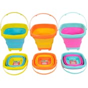 Collapsible Square Buckets - Assorted