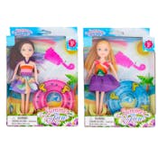 Beach Dolls, 2 Assorted - 6"