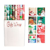 Christmas Gift Wrap, Assorted Styles - 40 Sq. ft.