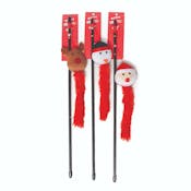 Christmas Cat Toy Wands, Assorted, 19.5in