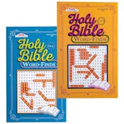 Word Find Books - Holy Bible, 2 Assorted Volumes