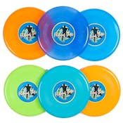 Flying Disc Toys - Plastic, Assorted Colors, Ages 4+