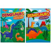 Dinosaurs Coloring Books - Assorted, 80 Pages