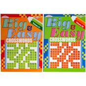Big & Easy Crossword Books - 96 Pages