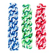 Rope Twist Dog Toys - Assorted Colors, 7.5"