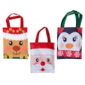 Christmas Character Gift Bags - 8" x 10", Felt