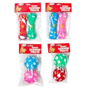 Vinyl Bones & Balls Chew Toys - 2 Pack, 2 Styles
