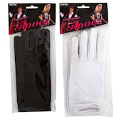 Costume Dress Up Gloves - Black, White, Assorted