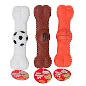 Dogs' Squeaky Toys - 8", Bone Shape