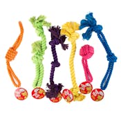 Dog Rope Chew Toys - 6 Colors, Assorted Styles
