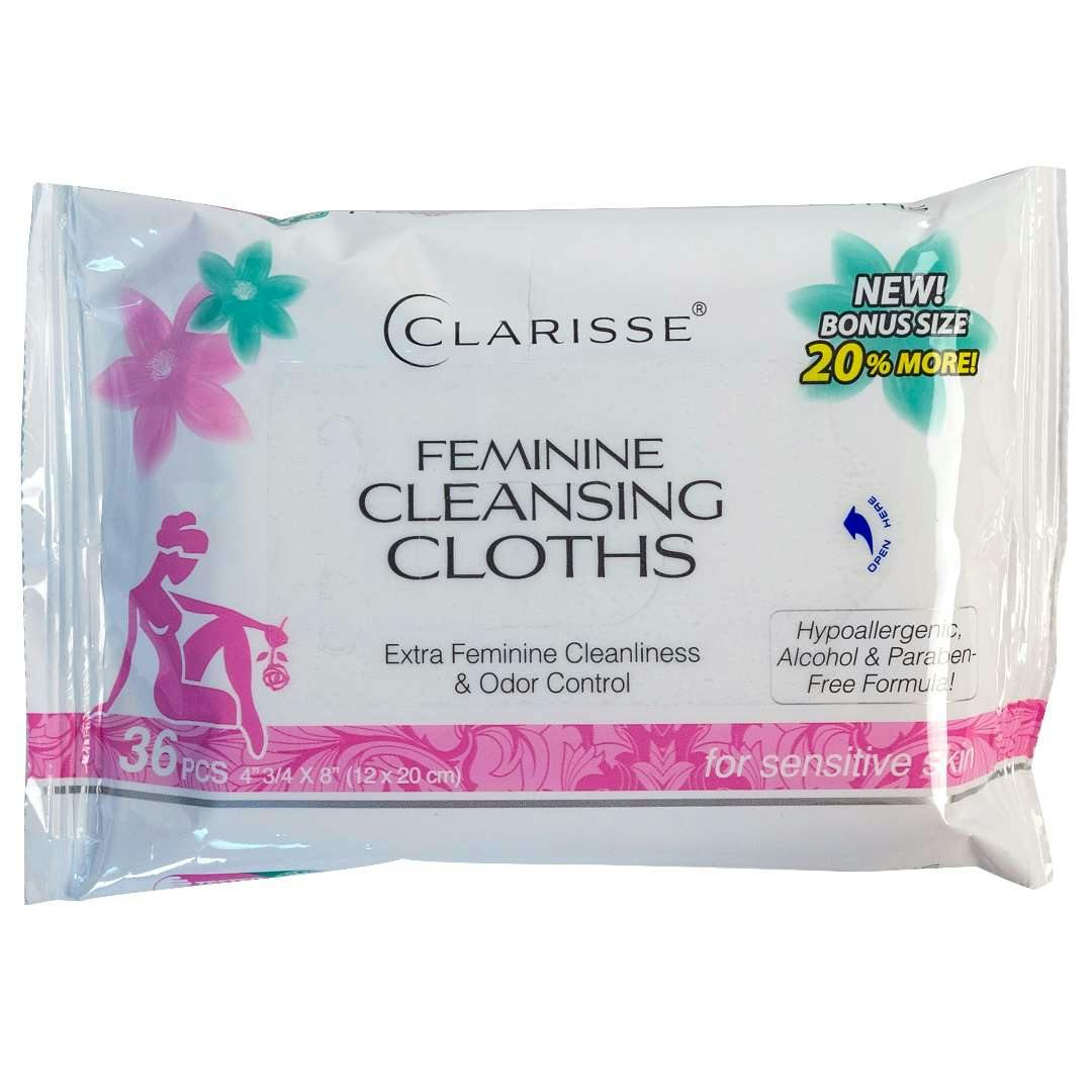 Feminine Cleansing Cloths - 36-Count, Sensitive Skin
