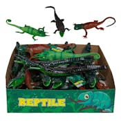 Reptile Plastic Figures - 3 Styles, 6.75"