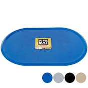Pet Bowl Mats - Assorted Colors, 21" Oval