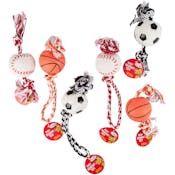 Dog Sport Ball Rope Toys - Assorted Styles