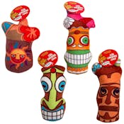 Dog Tiki Drink Chew Toys - Squeaker Enclosed