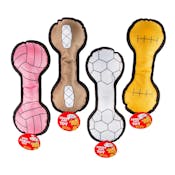 Canvas Dog Chew Toys - 4 Designs, 10"