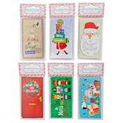 Money & Gift Card Holders - Assorted Christmas Designs